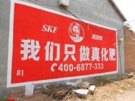 许昌刷墙广告”蕴含了时代命题