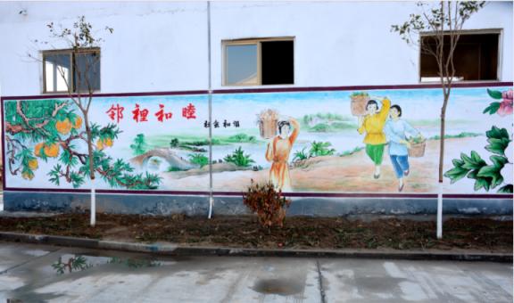 许昌乡镇文化墙 乡风文明焕发新活力