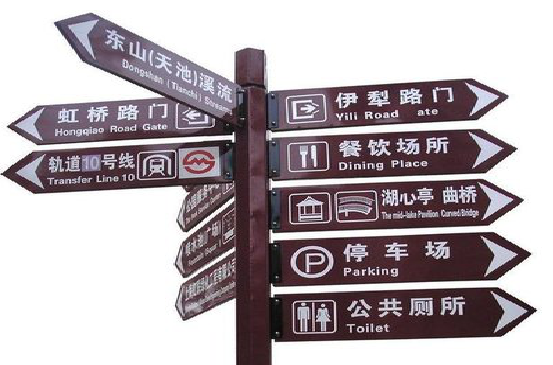 许昌标牌的基本功能。