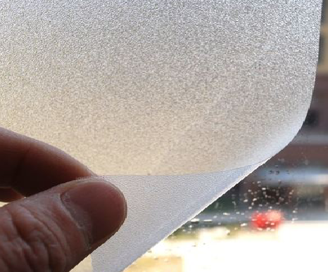 许昌玻璃门外面粘广告用什么材料好？